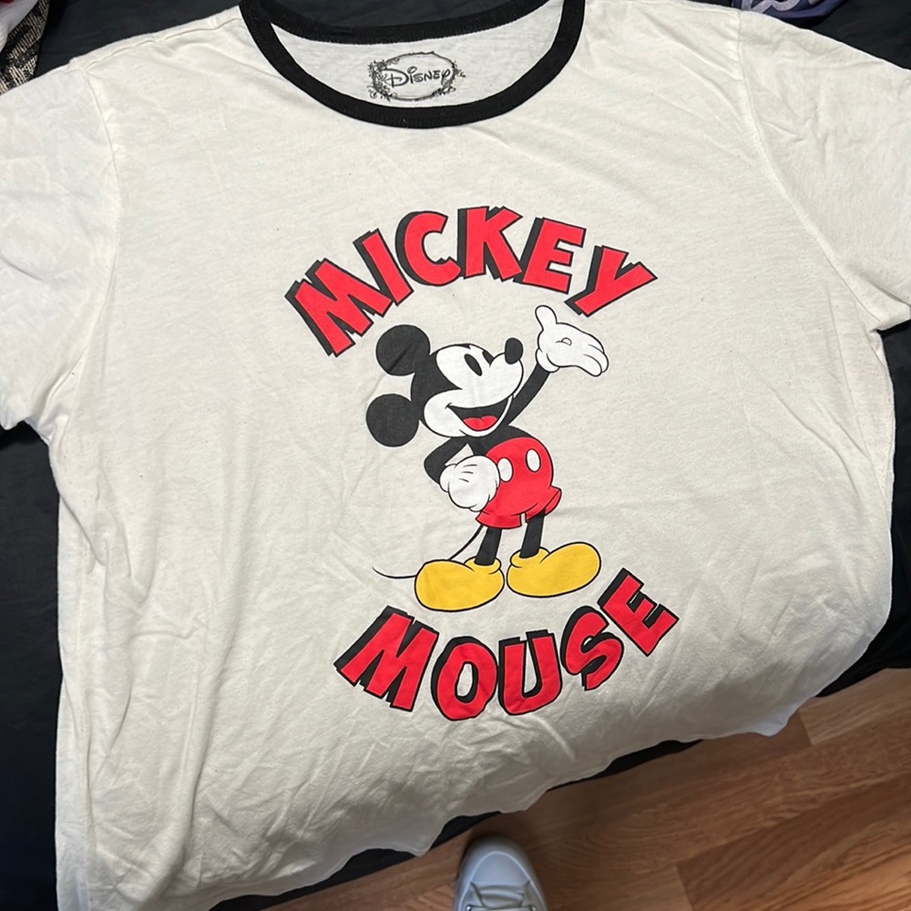 Size large Disney shirt has been worn a handful of times.